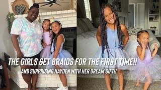 Surprised Hayden with her dream gift for her 7th birthday 🥳😍 [upl. by Jarietta]