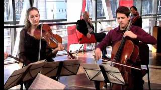 Navarra String Quartet  Pēteris Vasksfrom Stringquartet nr 3 deel 3 Adagio [upl. by Relyhs]