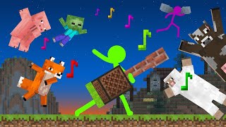 Note Block Universe  Animation vs Minecraft Shorts Ep 29 [upl. by Tolecnal]