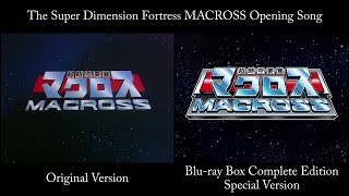 SDF MACROSS OP Original ver amp BDBOX Special verpachinko [upl. by Rivi398]