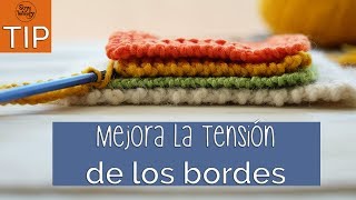 Tips para mejorar los bordes del tejido dos agujasSoy Woolly [upl. by Zetana]