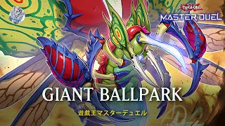 Giant Ballpark  Ultimate Great Insect  Ranked Gameplay YuGiOh Master Duel [upl. by Arik]