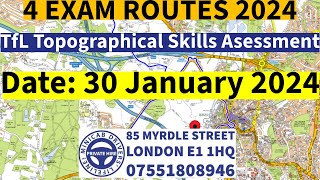 TfL Topographical Skills Test Jan 24  Denham Roundabout  South East  Cassland  A406 Hannah Close [upl. by Inasah]