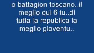 Canti fascisti A noi la morte non ci fa paura [upl. by Eisor]