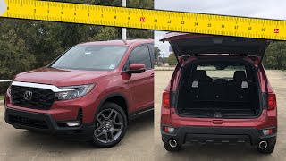 2023 Honda Passport  True Cargo Capacity Given In Inches [upl. by Aihsaei410]