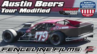 Austin Beers Smart Modified Tour North Wilksboro Speedway 2024 [upl. by Foskett779]