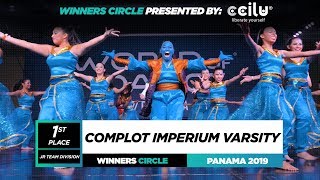 COMPLOT IMPERIUM VARSITY  1st Place JR Team  World of Dance Panama Qualifier 2019  WODPANAMA [upl. by Clara364]