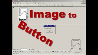 Make an Image appear and act like a button in Access  DataPig [upl. by Pallaton]