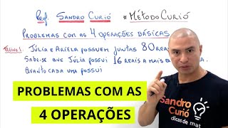 COMO RESOLVER PROBLEMAS ENVOLVENDO AS QUATRO OPERAÇÕES [upl. by Inod]