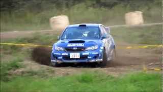 2012 Rally Hokkaido SS18 Toshi ARAI [upl. by Ennairod]