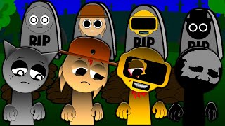 INCREDIBOX SPRUNKI ПОГИБЛИ RIP ГРУСТНАЯ ИСТОРИЯ ТЮННЕР БЛЭК ГРЕЙ ГАРНОЛЬД СПРУНКИ Мультик Анимация [upl. by Mctyre595]