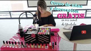 Curso de uñas y decoración GRATIS ♥ Deko Uñas [upl. by Nerad448]