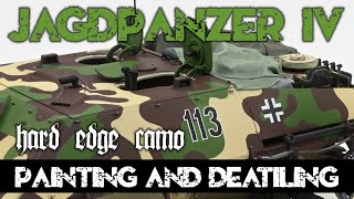 Awesome Jagdpanzer IV70V Lang  Tamiya 35340 135  Part 2 painting [upl. by Nwahsem776]