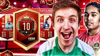 NUMBER 10 IN THE WORLD FUT CHAMPIONS REWARDS [upl. by Arodal339]