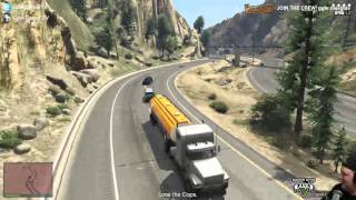 Smokey and the Bandit  East Bound and Down GTA V Style [upl. by Buckie826]