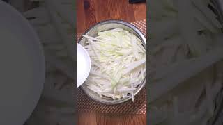 Make Spicy Daikon Korean Banchan [upl. by Ettevroc651]