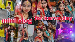 karva day ka mini vlog aa gya ll bas ban gya bimar hone ke baad vi ll suman sharma [upl. by Reitrac183]