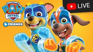 ¡PAW Patrol Mighty Pups Super Paws contra los tres súpervillanos y más Español LIVE STREAM [upl. by Moir]