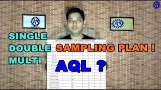 WAHT IS SAMPLING PLAN  SINGLE DOUBLE MULTI SAMPLING PLAN  WHAT IS AQL  ASK MECHNOLOGY [upl. by Odnaloy]