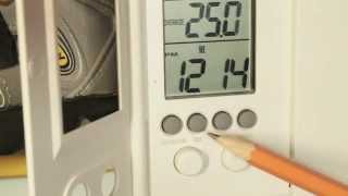 How to program the Garrison thermostat [upl. by Aiuqet]