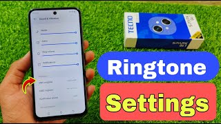 How To Change Ringtone in Tecno Spark Go 1  Tecno KL4 Ringtone Kaise Set Karen [upl. by Ynnij]