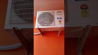 Godrej AC review in installation viral aircondition shots ytshort 👍😱 [upl. by Vallo]