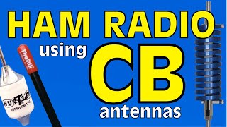 10 Meter Band Ham Radio  Using CB Antennas [upl. by Enelehs]