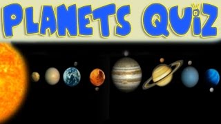 Planets of Our Solar System  Quiz [upl. by Nylteak]