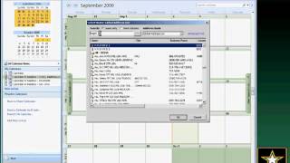 Add a shared calendar in Microsoft Outlook 2007 [upl. by Niltiak778]