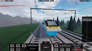 Rails Unlimited derailment with explosion  IN GAME [upl. by Perr]