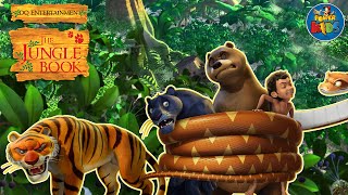 Mowgli Baloo Bagheera and Kaa  Meet them in The Jungle Book [upl. by Sandell]