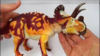 Beasts of the Mesozoic Ceratopsian Series Wendiceratops preview Dinosaur action figure [upl. by Heymann]