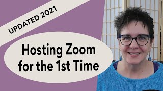 How to Host a Zoom Meeting for the First Time UPDATED  How to use Zoom [upl. by Kiele]