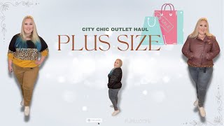 Plus size City Chic Outlet Haul 2021 [upl. by Eudoca]