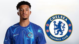 Jadon Sancho  Welcome To Chelsea 2024 🔵  Jadon Sancho Skills Goals Highlights [upl. by Merrell986]