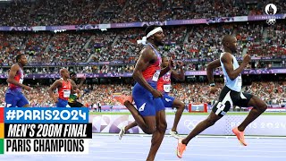 Mens 200m Final  Paris Champions [upl. by Divadnoj]