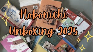 Hobonichi 2025 Unboxing [upl. by Marketa]