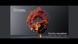 Cinema 4D Tutorial Create a Particle Simulation using XParticles RedShift Octane Render [upl. by Sophi]