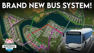 COMPLETELY Redesigning a Bus System in Cities Skylines 2  MC 21 [upl. by Werna]