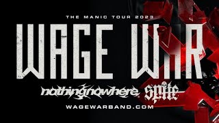 Wage War Live on the Manic Tour at Revolution Live in Fort Lauderdale Florida 04112023 [upl. by Nomrej800]