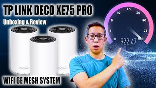 Best WiFi 6E Mesh System  TP Link Deco XE75 Pro [upl. by Annelg785]