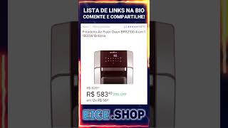 29 OFF Fritadeira Elétrica Sem Óleo AirFryer Oven Britânia BFR2100 12L 1800W [upl. by Ocnarf897]