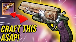 YOU SHOULD CRAFT THIS HAND CANNON SOON Best Echoes Weapon  Its Getting Buffed [upl. by Windy]