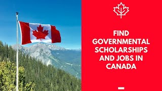 CANADA🇨🇦 FIND SCHOLARSHIPS AND JOB OPPORTUNITIES IN CANADA🇨🇦 [upl. by Ashwin646]