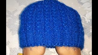 टोपी बनाने का आसान तरीका  Easy cap knitting for beginners  Topi banana sikhe [upl. by Boycie]