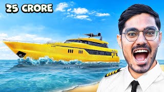 ₹1 Boat vs ₹240000000 Luxury Yacht🔥 ये नाव नहीं महल है [upl. by Warren]