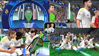 EA SPORTS FC MOBILE  UCL Tournament FINAL  Trophy Celebrations Official Tencent Version [upl. by Avan]