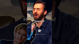 Chris Evans is OBSESSED With Chris Hemsworth 😂 shorts marvel avengers chrisevans chrishemsworth [upl. by Annoyt]