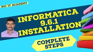 How To Install Informatica 961 In Windows 810Step by Step  Informatica 961 with Oracle [upl. by Gilson292]