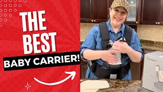 Review of Baby Carrier Newborn to ToddlerBaby Hip Carrier Front and Back Carry with Head Hood [upl. by Asirrak]